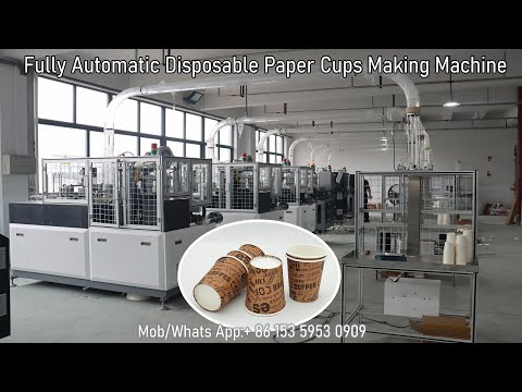 Good Quality Disposable Paper Cup Machine Paper Cup Making Machine Price  Paper Cups Forming Machine