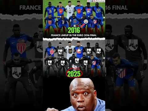 The 2016 France Euro Final Team — Where Are They Now in 2025? 😱⚽”