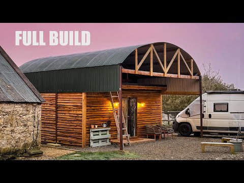 Einzigartiger Hüttenbau im Zeitraffer – von Anfang bis Ende.