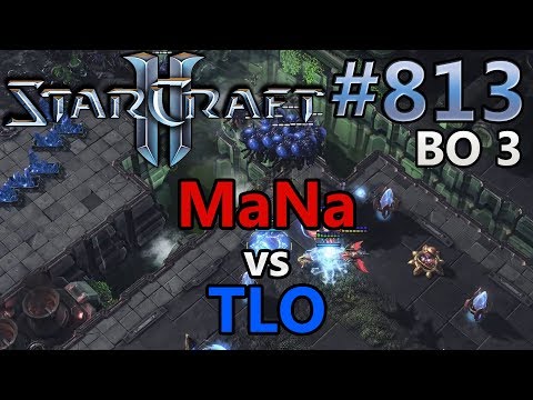 StarCraft 2 - Replay-Cast #813 - MaNa (P) vs TLO (Z) - HSC XVII [German]