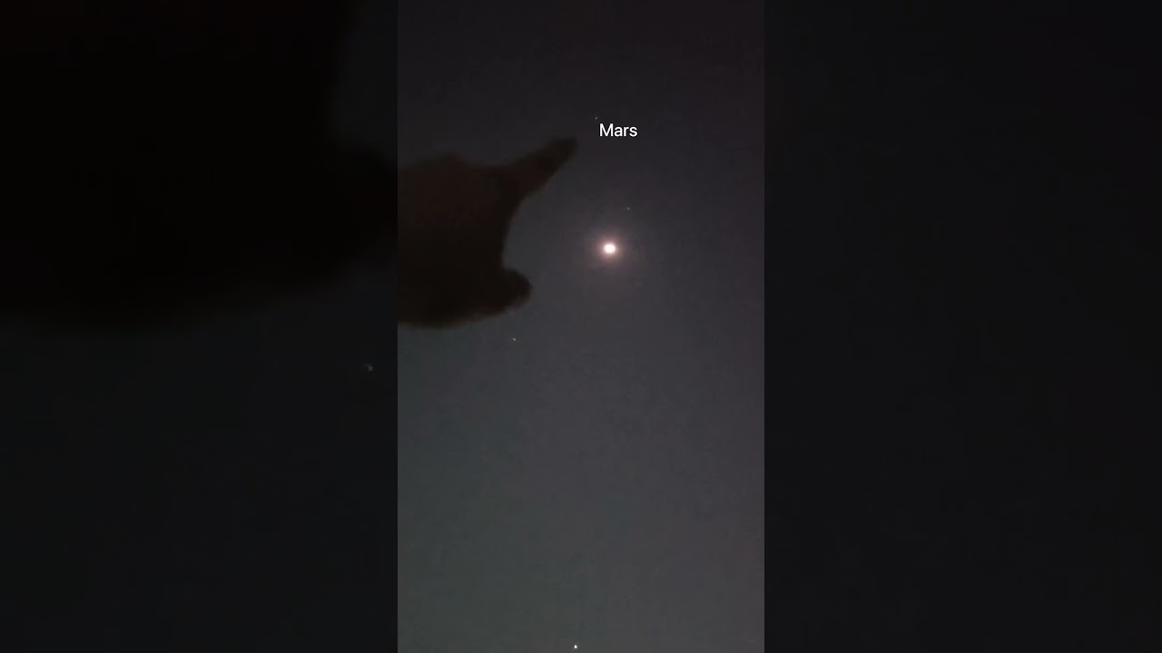 Planetary parade 27th March 2023 #mars #moon #venus #planet #planetearth