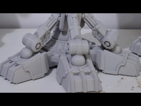 Warmaster titan 3d print biuld