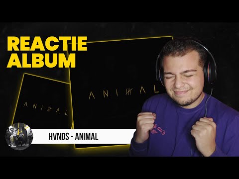 Nu aveti idee de cand il astept! PUNCT pe HVNDS - ANIMAL | REACȚIE ALBUM