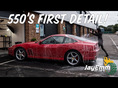 Ferrari 550 Maranello Gets FIRST DETAIL in 21 Years! (Probably)