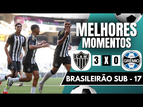 É CAMPEÃOOO! Atlético MG x Grêmio | Melhores Momentos | Final VOLTA Brasileirão Sub-17 2025