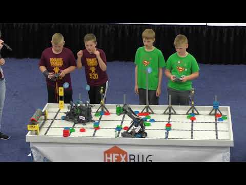 Q329 323B 520N Vex IQ ES Worlds 2018 Ringmaster