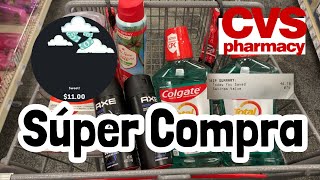 Regresamos con las Súper Compras en CVS| PRODUCTOS GRATIS 🔥