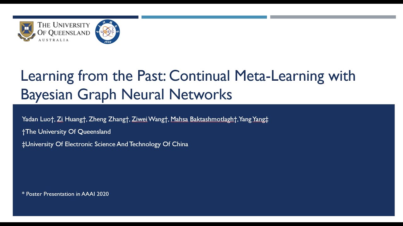 AAAI2020 - Learning from the Past: Continual Meta-Learning with Bayesian Graph Neural Networks