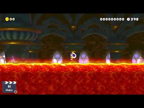 2024 04 17 How to walk on lava In super Mario maker 2