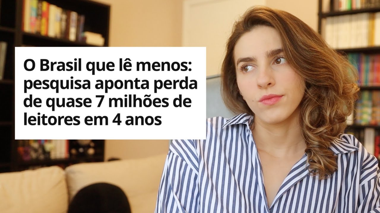 O Brasil está lendo menos: possíveis causas e o que nós, leitores, podemos fazer // Uma conversa