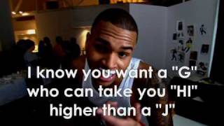 Chris Brown - ABC&#39;s W/Lyrics