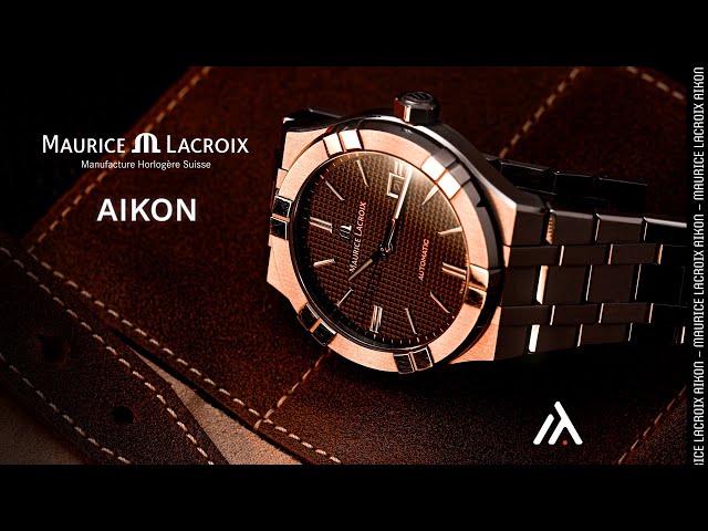 Vídeo relacionado con MAURICE LACROIX Reloj de cuarzo Aikon AI1108-SS002-630-1 para hombre, Pulsera