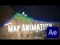 How To Make Map Animations In After Effects With NO PLUGINS