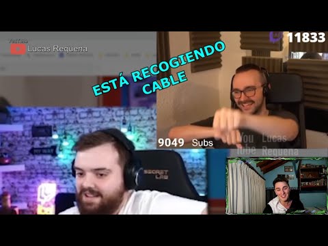 REACCIÓN DE “NO SE METAN CON IBAI” - Lucas Requena| GUSTAVO LOPEZ VS IBAI