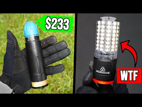I Tested The World's Craziest Airsoft Grenades!