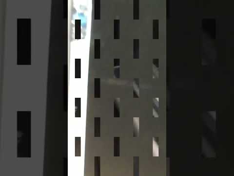 Sneak Peek of an Epic Motor on both O&W Glass Elevators at the NIKE Store The Grove Los Angeles, CA