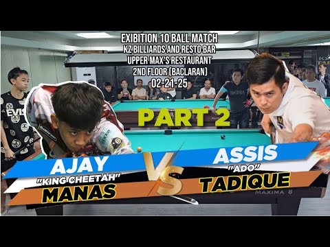 2/2 AJAY MANAS VS ASSIS 'ADO' TADIQUE (RACE 20) KZ BACLARAN