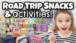 TRAVELING WITH FOUR KIDS 🚙 ROAD TRIP SNACKS AND HACKS FOR ENTERTAINING KIDS