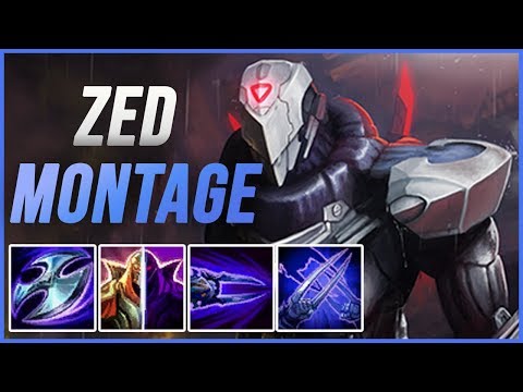 Zed Montage - Best Zed plays season 8 - League of Legends