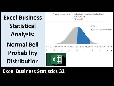 Excel Statistical Analysis 01 Data Statistics