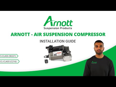 Thumbnail for Arnott Air Suspension Compressor Installation Video Mercedes-Benz S-Class (W221) and CL-Class (C216) by Mercedes-Benz CL-Class (C216)