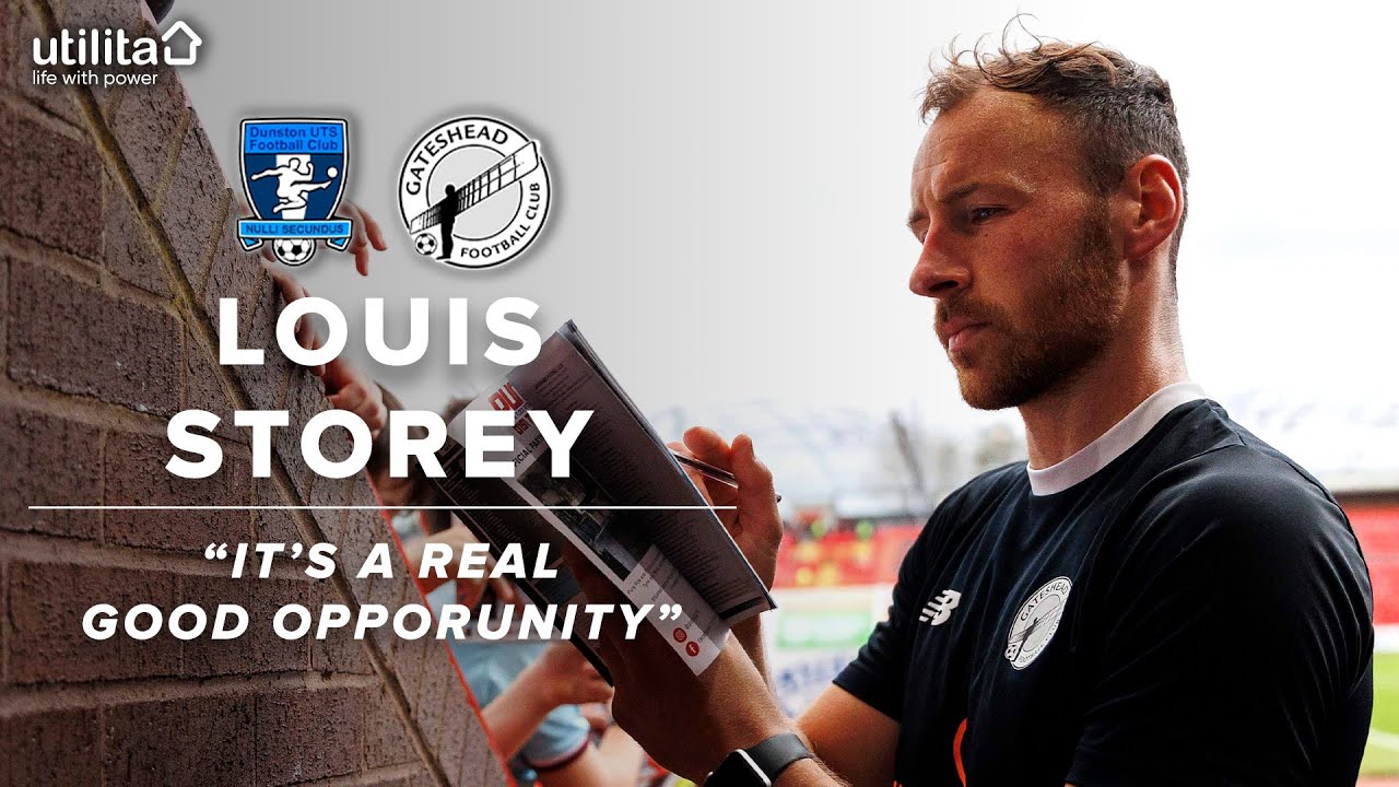 💬 “It’s a real good opportunity” | Louis Storey pre-Dunston UTS (A) | INTERVIEW