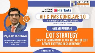 Exit Strategy (Don’t Be Abhimanyu! Learn the Art of Exit Before Entering in Chakravyuh)