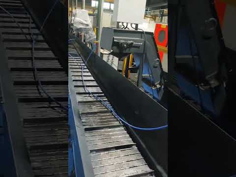 Simple taper roller chip conveyor chain, for material handli...