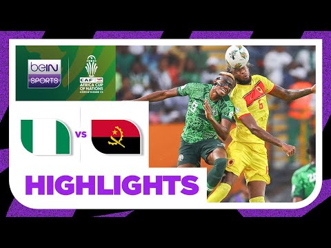 Nigeria v Angola | AFCON 2023 | Match Highlights