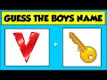 Guess The Boys Name By Emoji Challenge Hindi New Paheliyan In Hindi Majedar Cartoon Paheli