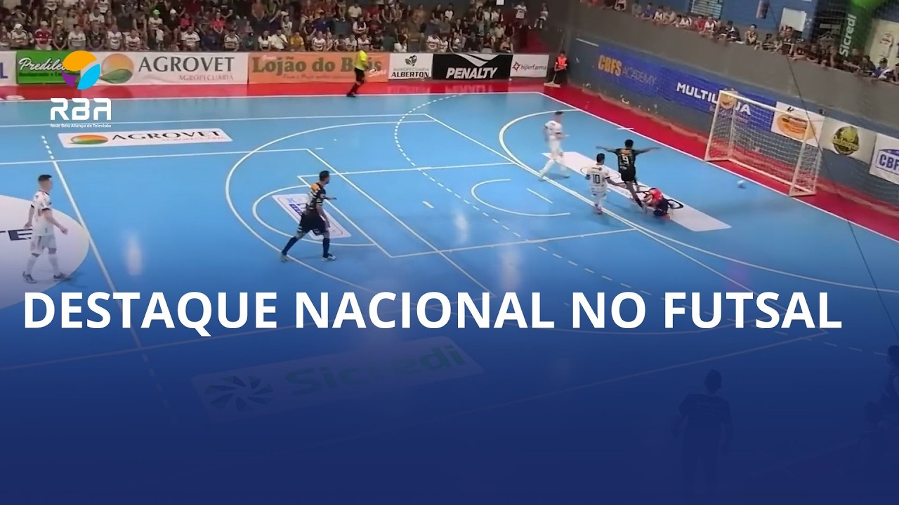 Destaque nacional no futsal