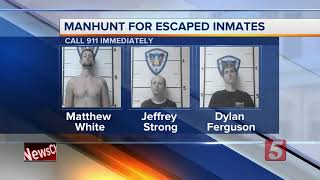 Search Continues For 3 Macon County Inmates