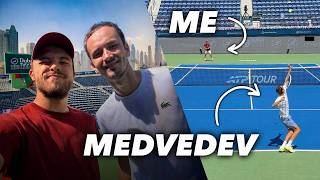 I Played with Daniil Medvedev for a Week in Dubai and he Took the Title