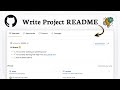 How To Create A GitHub README Write Usage Guide