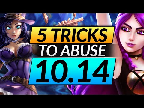 5 BROKEN Tricks to ABUSE in Patch 10.14: Pro Tips to Win More | League of Legends Guide