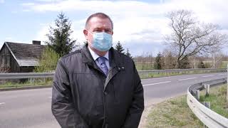 Poseł Krzysztof Czarnecki o drodze rowerowej