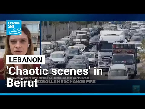 'Chaotic scenes' in Beirut after Netanyahu orders strikes