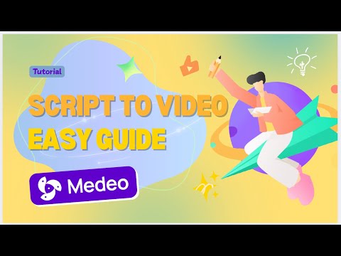 Easily Turn Your Script into Videos in Seconds with Medeo!  | Step by Step