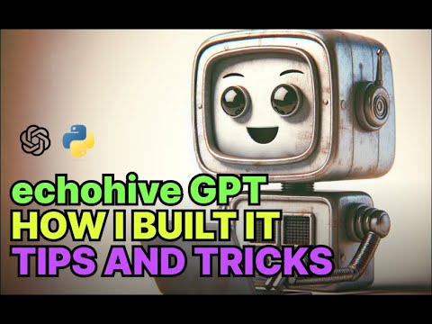 echohive GPT build tips and tricks, working with csv and json files for retrieval