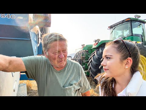 Montana Wheat Harvest 2021 Morning Routine!!!