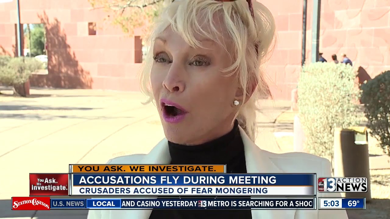 Fear mongering and scare tactics used in battle of land in east Vegas