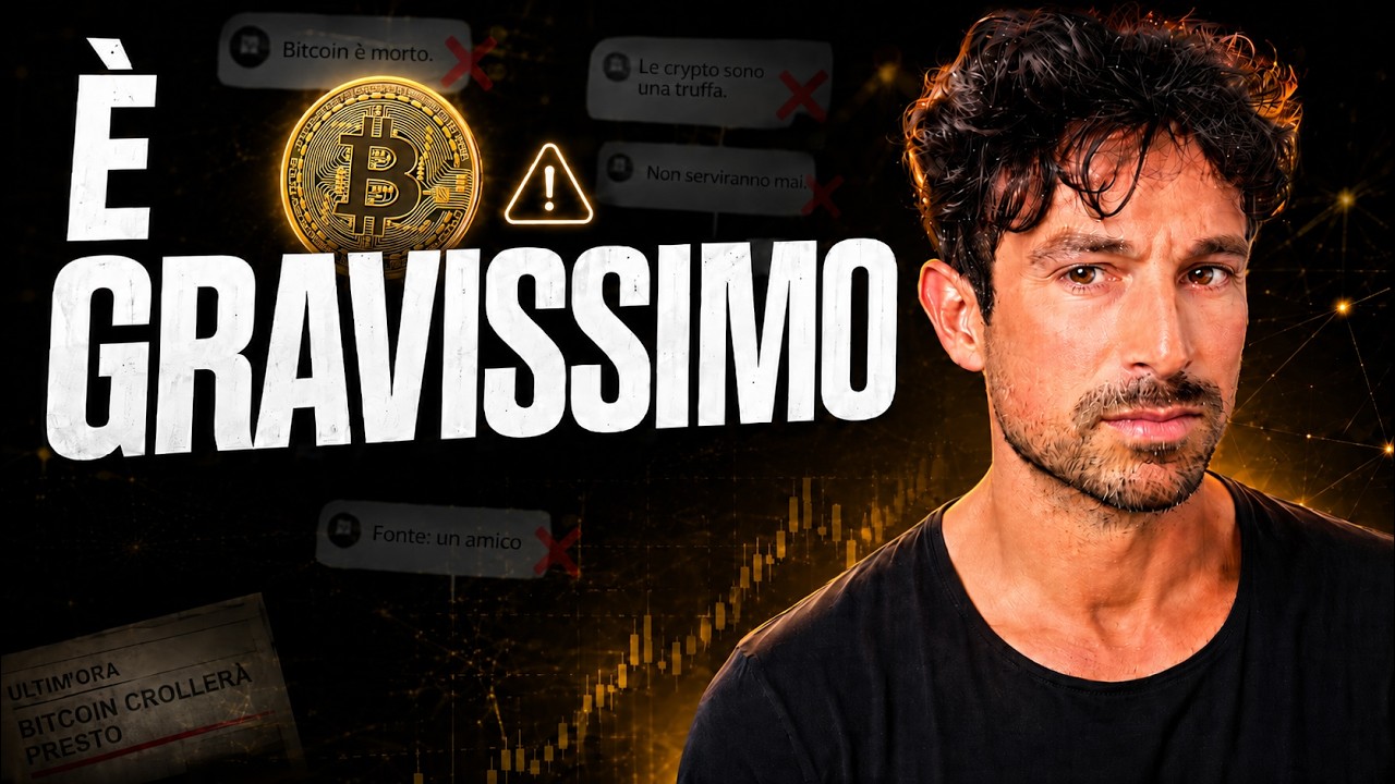 BITCOIN, CRYPTO: QUESTA COSA MI PREOCCUPA DAVVERO...