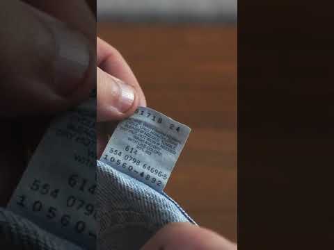Quick Way To Date Vintage Levis