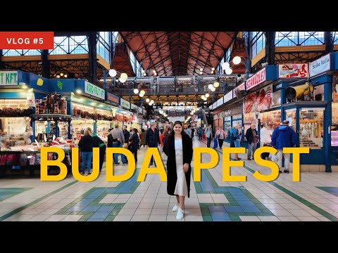 Buda Castle, Fisherman’s Bastion, and Central Market | Budapest Day 2 Vlog 🇭🇺
