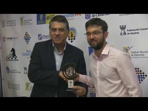 Iván Salgado wins the Spanish Chess Championship in Las Palmas