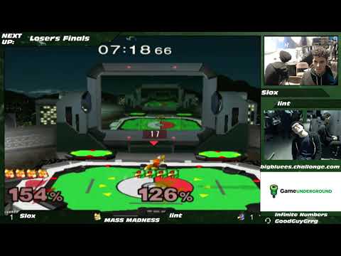 Mass Madness 20 SSBM - Slox [W] (Fox) vs. lint [L] (Falco) - Melee GF