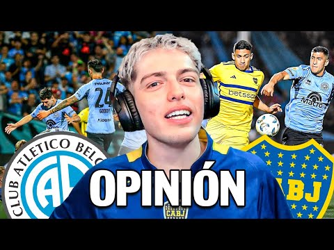 DAVOO XENEIZE OPINA DE BELGRANO 4 BOCA 3 (2023) - COPA DE LA LIGA (FECHA 8)