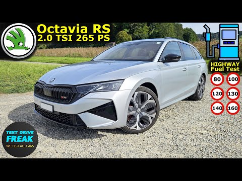 2025 Škoda Octavia RS Combi 2.0 TSI (265 PS) TEST DRIVE 🚗 Performance & Fuel Consumption Test