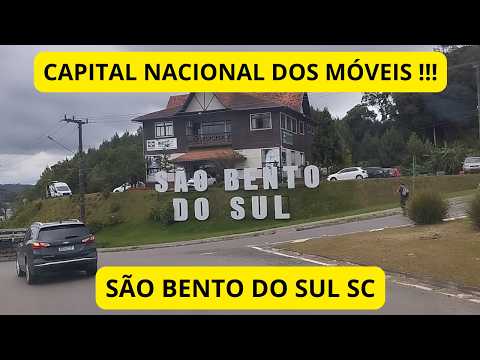 SÃO BENTO DO SUL SC / CAPITAL NACIONAL DOS MÓVEIS / ESTRADA IMPERIAL / PLANALTO NORTE CATARINENSE