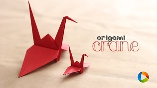 Easy Origami Crane Tutorial | How to Make a Paper Crane Step by Step